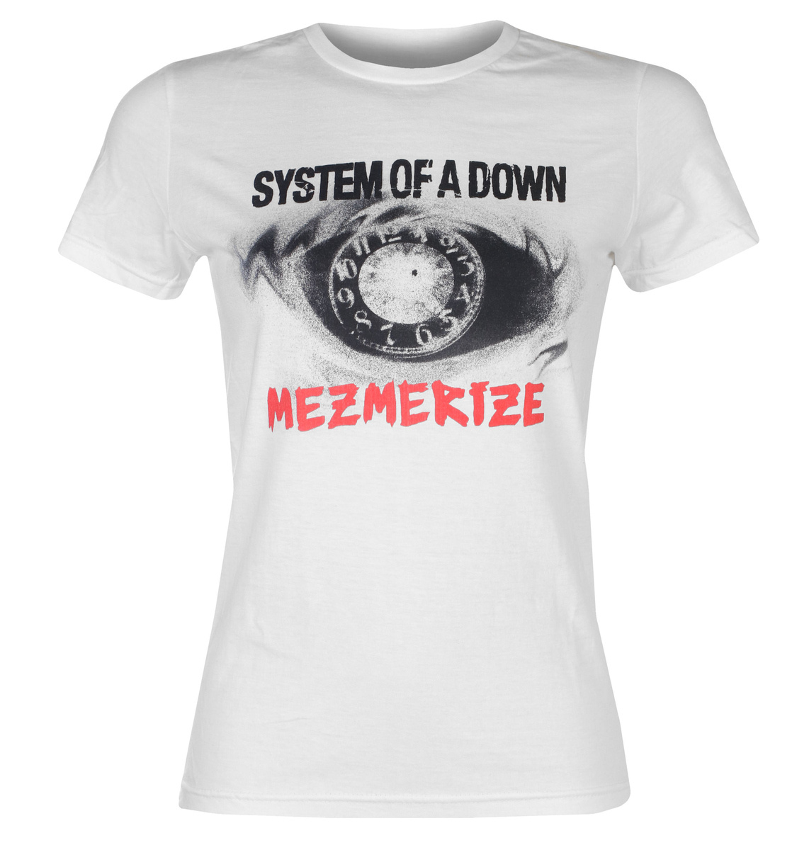 Tričko metal HYBRIS System of a Down Mezmerize Clock Čierna