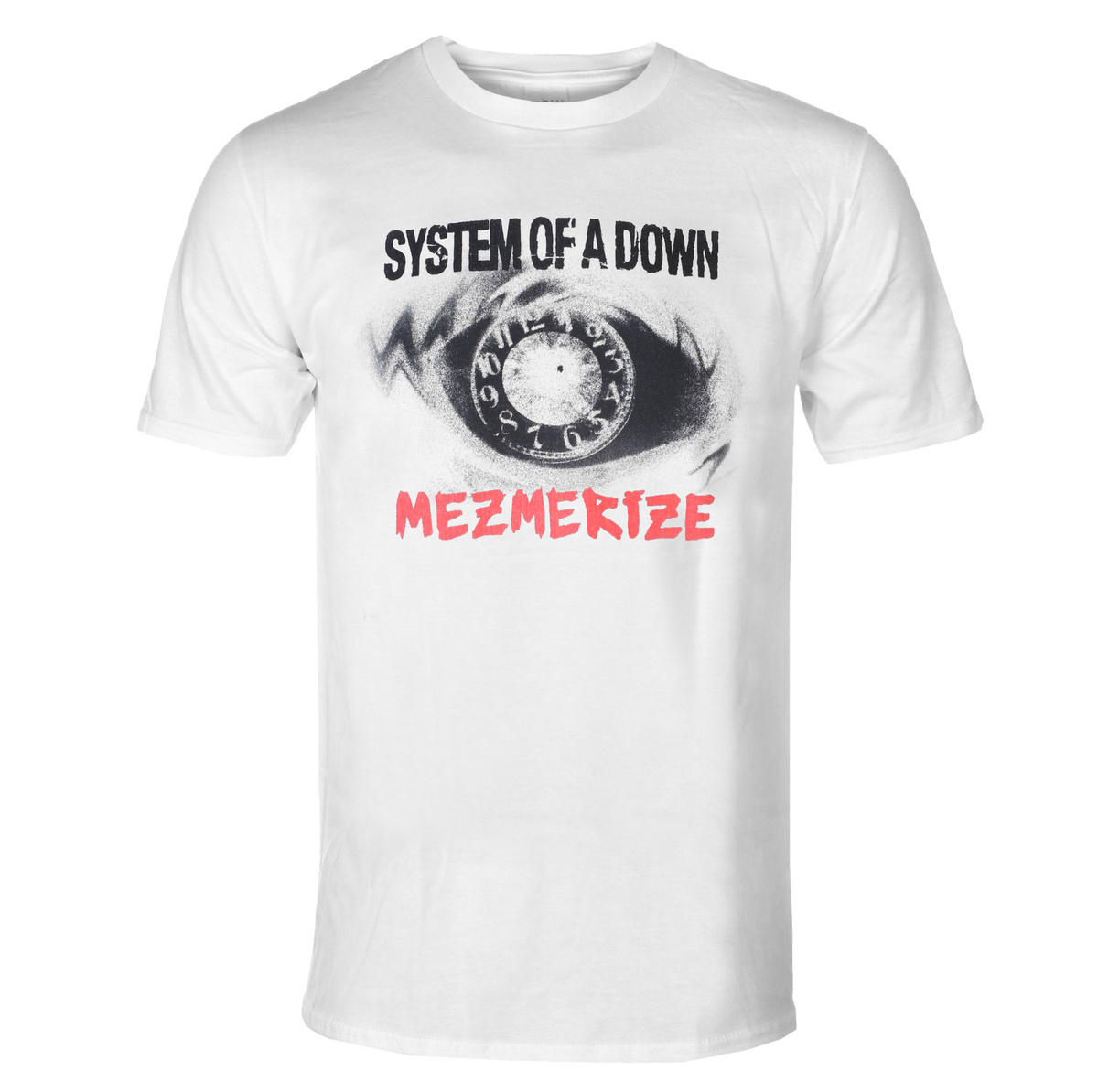 Tričko metal HYBRIS System of a Down Mezmerize Clock Čierna