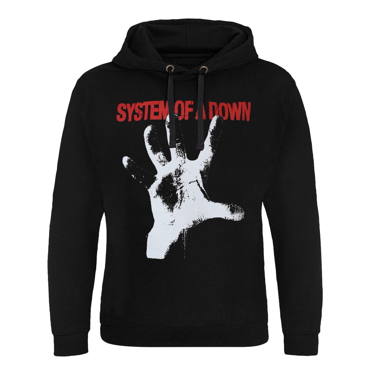 mikina s kapucňou HYBRIS System of a Down Epic Čierna XXL