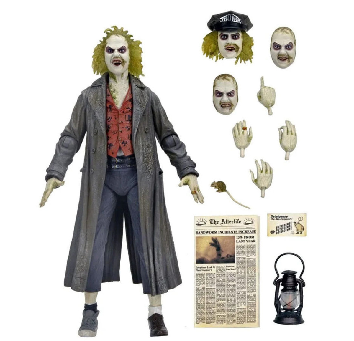 figúrka Beetlejuice 1988 - Tour Guide The Bio-Exorcist - NECA60624-01 NNM Beetlejuice